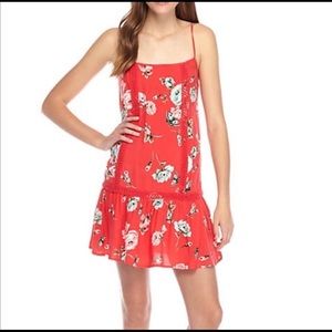 Slip Dress with Crochet Detail